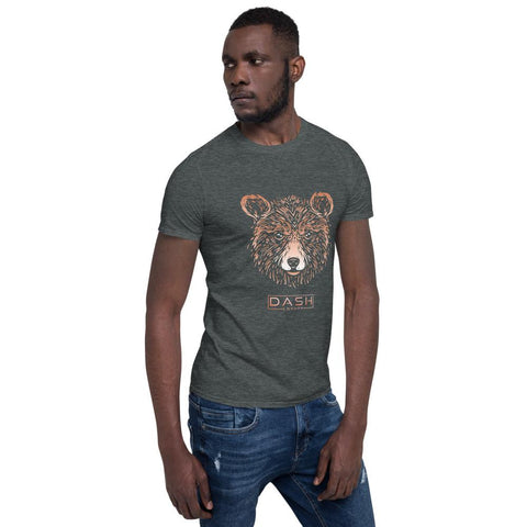 Dash London Animals & Rainforest Men's Short-Sleeve T-Shirt - Bear - Dash London