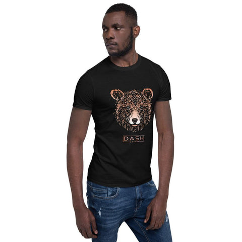 Dash London Animals & Rainforest Men's Short-Sleeve T-Shirt - Bear - Dash London