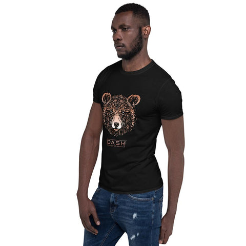 Dash London Animals & Rainforest Men's Short-Sleeve T-Shirt - Bear - Dash London
