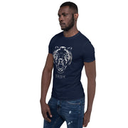 Dash London Animals & Rainforest Men's Short-Sleeve T-Shirt - Black Panther - Dash London