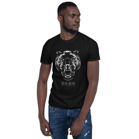 Dash London Animals & Rainforest Men's Short-Sleeve T-Shirt - Black Panther - Dash London