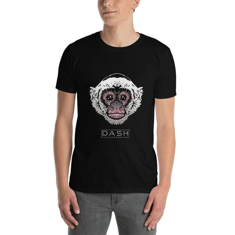 Dash London Animals & Rainforest Men's Short-Sleeve T-Shirt - Capuchin Monkey - Dash London