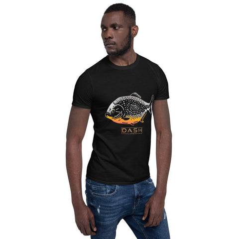Dash London Animals & Rainforest Men's Short-Sleeve T-Shirt - Piranha - Dash London