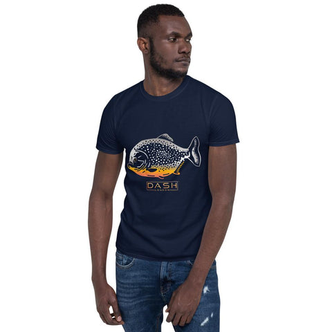 Dash London Animals & Rainforest Men's Short-Sleeve T-Shirt - Piranha - Dash London