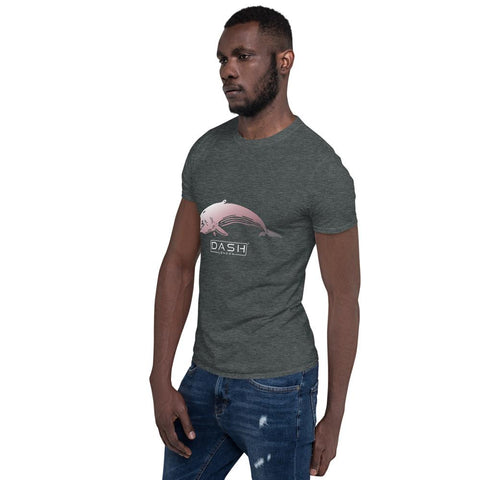 Dash London Animals & Rainforest Men's Short-Sleeve T-Shirt - River Dolphin - Dash London