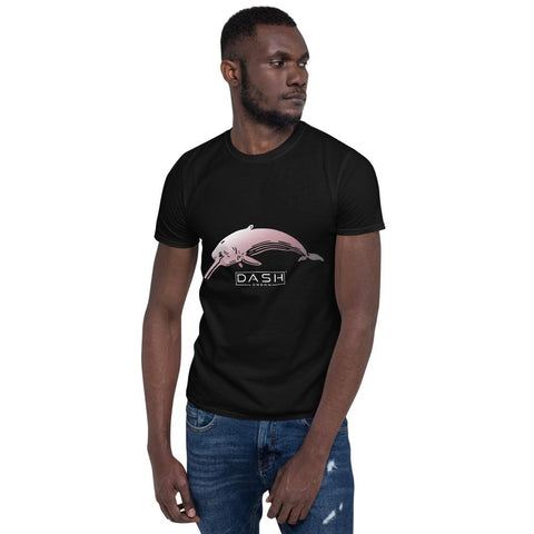 Dash London Animals & Rainforest Men's Short-Sleeve T-Shirt - River Dolphin - Dash London