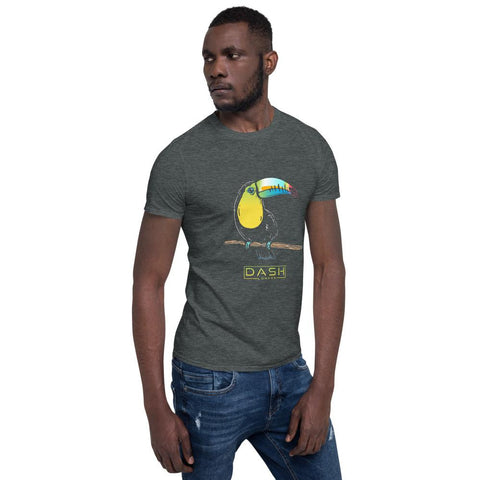 Dash London Animals & Rainforest Men's Short-Sleeve T-Shirt - Tucan - Dash London