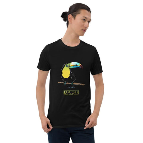 Dash London Animals & Rainforest Men's Short-Sleeve T-Shirt - Tucan - Dash London