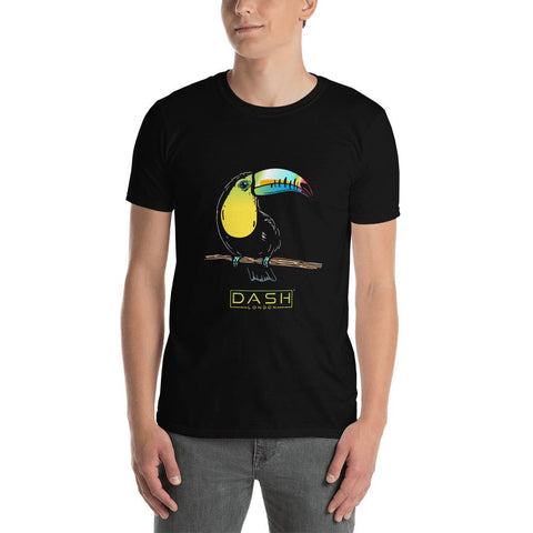 Dash London Animals & Rainforest Men's Short-Sleeve T-Shirt - Tucan - Dash London