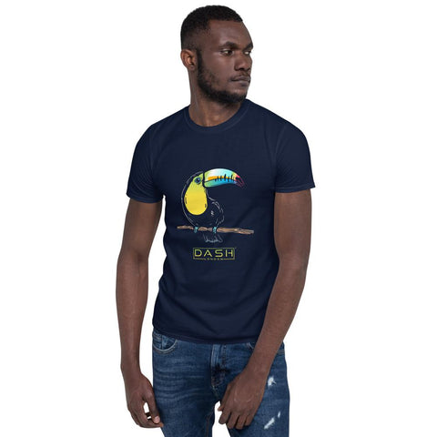 Dash London Animals & Rainforest Men's Short-Sleeve T-Shirt - Tucan - Dash London