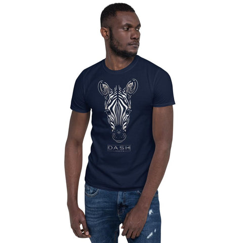 Dash London Animals & Rainforest Men's Short-Sleeve T-Shirt - Zebra - Dash London