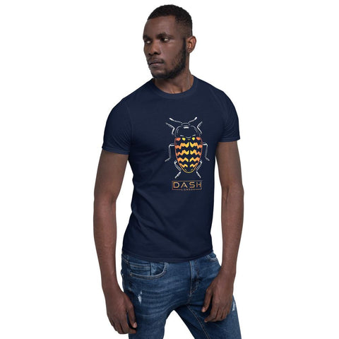 Dash London Animals & Rainforest Men's Short-Sleeve T-Shirt - Zigzag Beetle - Dash London