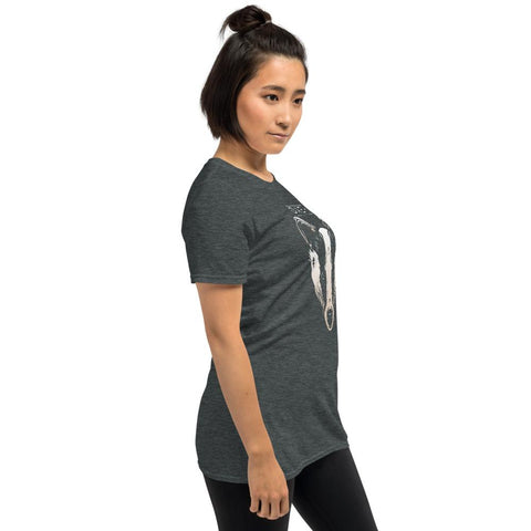 Dash London Animals & Rainforest Women's Short-Sleeve T-Shirt - Badger - Dash London