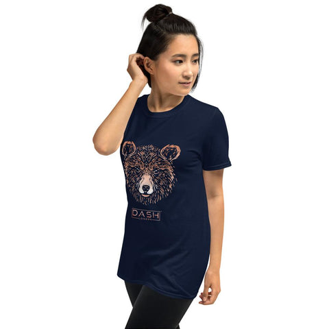 Dash London Animals & Rainforest Women's Short-Sleeve T-Shirt - Bear - Dash London