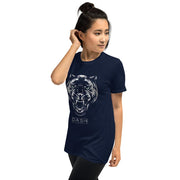 Dash London Animals & Rainforest Women's Short-Sleeve T-Shirt - Black Panther Original - Dash London