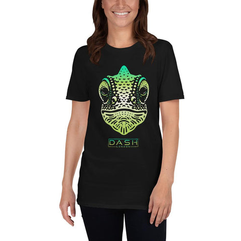 Dash London Animals & Rainforest Women's Short-Sleeve T-Shirt - Chameleon - Dash London