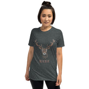 Dash London Animals & Rainforest Women's Short-Sleeve T-Shirt - Deer - Dash London