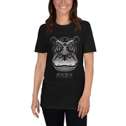 Dash London Animals & Rainforest Women's Short-Sleeve T-Shirt - Hippo - Dash London