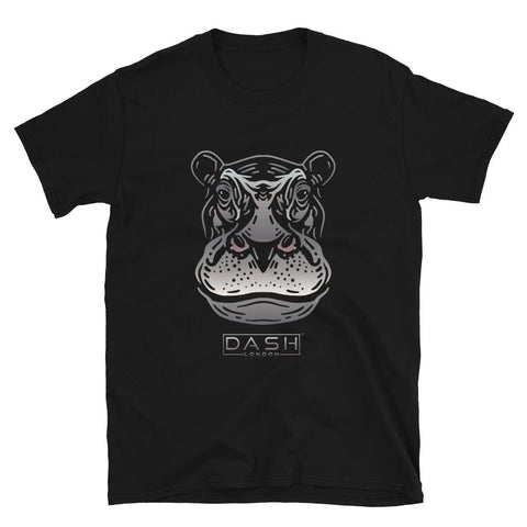 Dash London Animals & Rainforest Women's Short-Sleeve T-Shirt - Hippo - Dash London