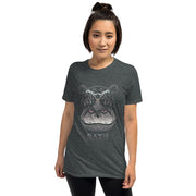 Dash London Animals & Rainforest Women's Short-Sleeve T-Shirt - Hippo - Dash London