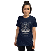 Dash London Animals & Rainforest Women's Short-Sleeve T-Shirt - Hippo - Dash London