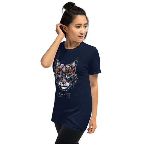 Dash London Animals & Rainforest Women's Short-Sleeve T-Shirt - Lynx - Dash London