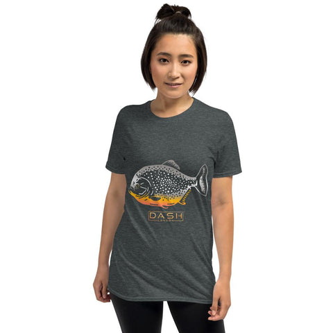 Dash London Animals & Rainforest Women's Short-Sleeve T-Shirt - Piranha - Dash London