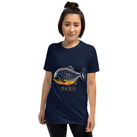 Dash London Animals & Rainforest Women's Short-Sleeve T-Shirt - Piranha - Dash London