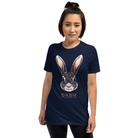 Dash London Animals & Rainforest Women's Short-Sleeve T-Shirt - Rabbit - Dash London