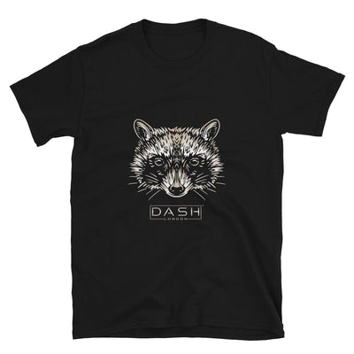 Dash London Animals & Rainforest Women's Short-Sleeve T-Shirt - Raccoon - Dash London
