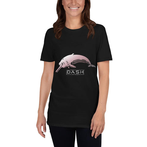 Dash London Animals & Rainforest Women's Short-Sleeve T-Shirt - River Dolphin - Dash London