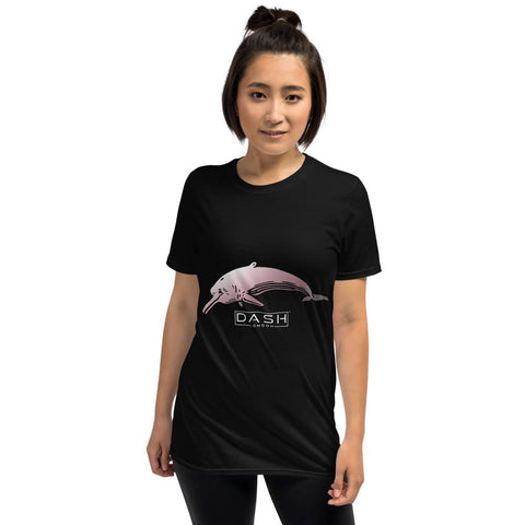 Dash London Animals & Rainforest Women's Short-Sleeve T-Shirt - River Dolphin - Dash London