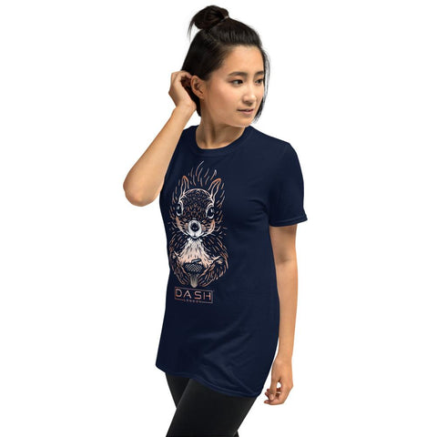 Dash London Animals & Rainforest Women's Short-Sleeve T-Shirt - Squirrel - Dash London