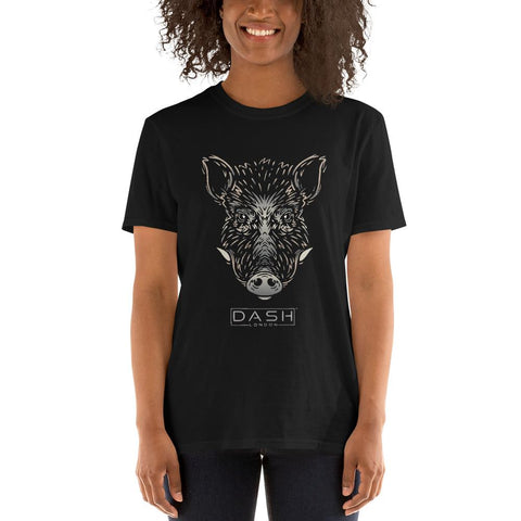 Dash London Animals & Rainforest Women's Short-Sleeve T-Shirt - Wild Boar - Dash London