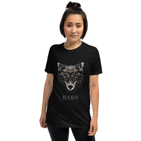Dash London Animals & Rainforest Women's Short-Sleeve T-Shirt - Wolf - Dash London