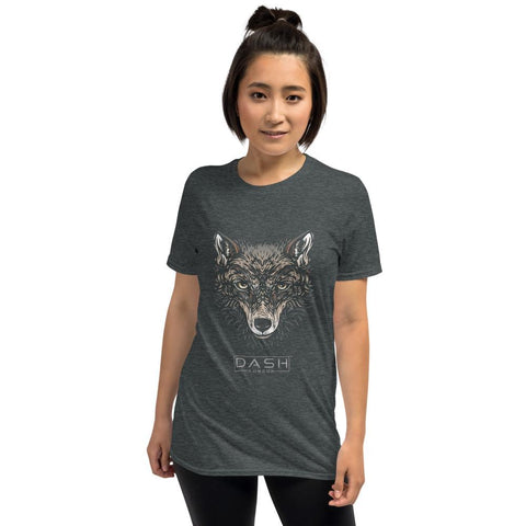 Dash London Animals & Rainforest Women's Short-Sleeve T-Shirt - Wolf - Dash London