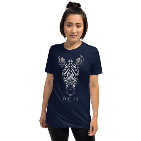 Dash London Animals & Rainforest Women's Short-Sleeve T-Shirt - Zebra - Dash London