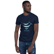 Dash London Arctic Life Men's Short-Sleeve T-Shirt - Narwhal Family - Dash London