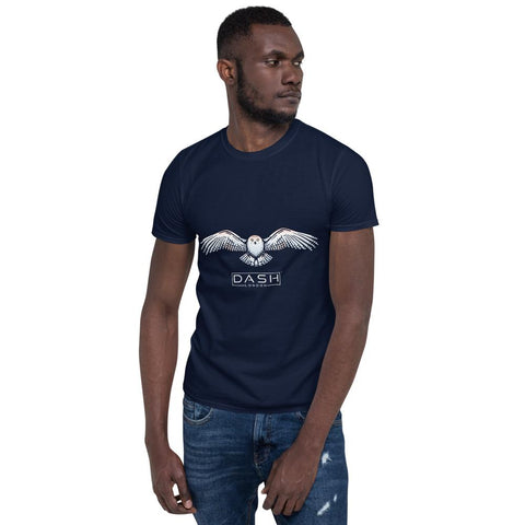 Dash London Arctic Life Men's Short-Sleeve T-Shirt - Snowy Owl - Dash London