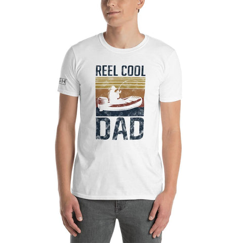 Dash London Daddy’s Short-Sleeve T-Shirt # Reel Cool Dad Fathers Day Fishing - Dash London