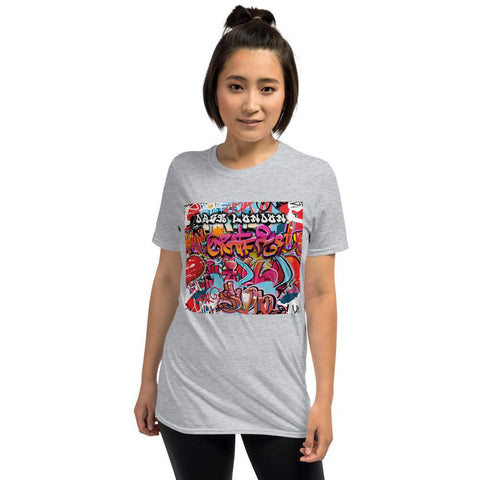 Dash London Graffiti Women's Short-Sleeve T-Shirt - Dash London
