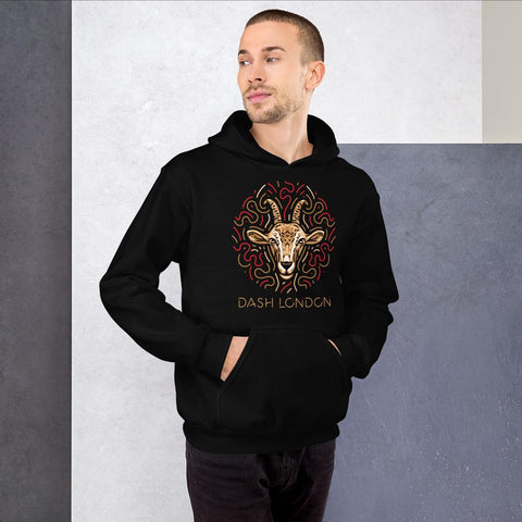 Dash London Men's Chinese Zodiac Premium Hoodie - Goat - Dash London