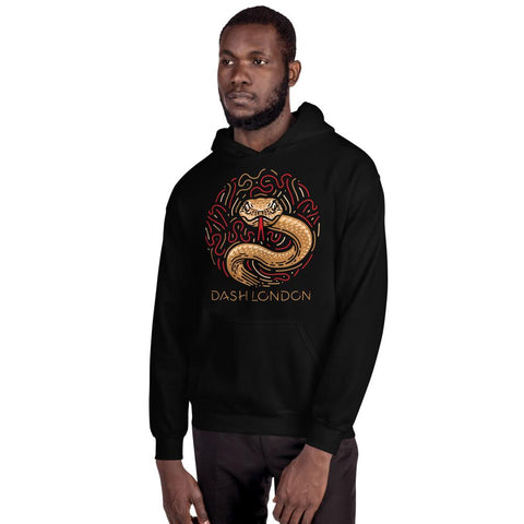 Dash London Men's Chinese Zodiac Premium Hoodie - Snake - Dash London