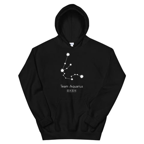 Dash London Men's Zodiac Premium Hoodie – Team Aquarius - Dash London