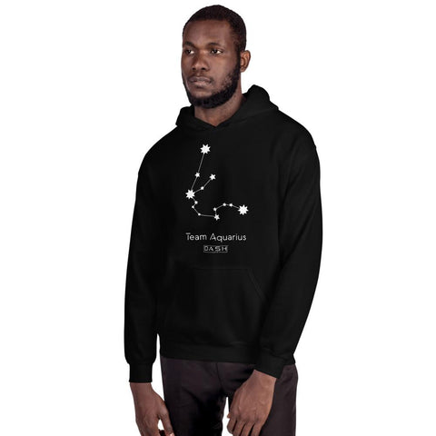 Dash London Men's Zodiac Premium Hoodie – Team Aquarius - Dash London
