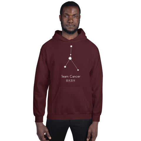 Dash London Men's Zodiac Premium Hoodie – Team Cancer - Dash London