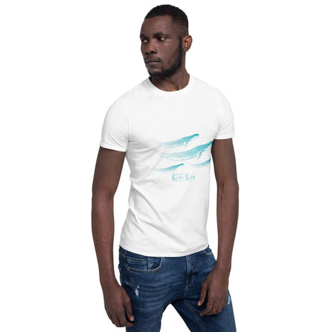 Dash London Sea Life Men's Short-Sleeve T-Shirt - Blue Whale - Dash London