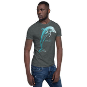 Dash London Sea Life Men's Short-Sleeve T-Shirt - Dolphin - Dash London