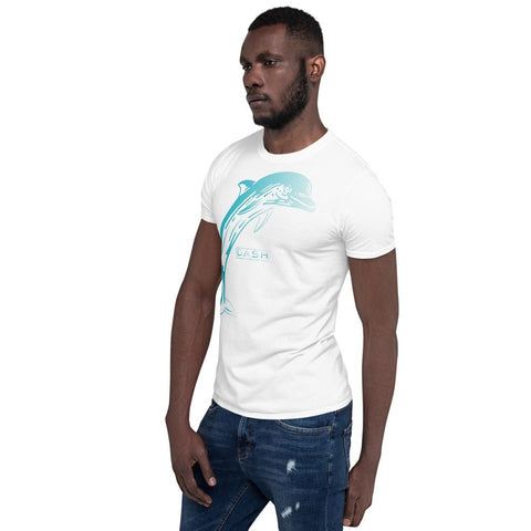 Dash London Sea Life Men's Short-Sleeve T-Shirt - Dolphin - Dash London