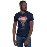 Dash London Sea Life Men's Short-Sleeve T-Shirt - Meduse - Dash London